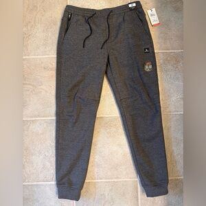 Rip Curl Anti-Series Departed Fit Joggers Men's Size M Charcoal Grey NWT